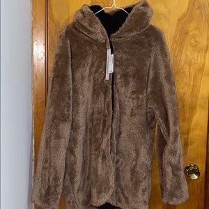 Teddy brown soft coat!